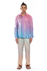 KOY Khamba Gradient Printed Shirt